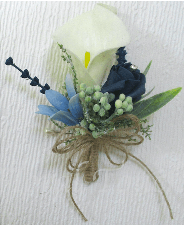 Silk Buttonholes For Weddings
